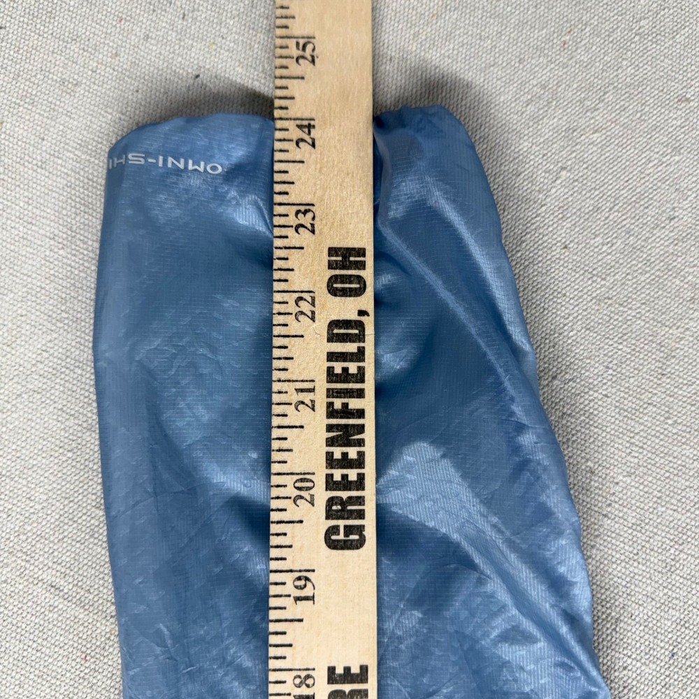 Columbia‎ Montrail Womens Blue Omni-Shield Windbreaker Jacket XS Gorpcore Hiking - Picture 16 of 16